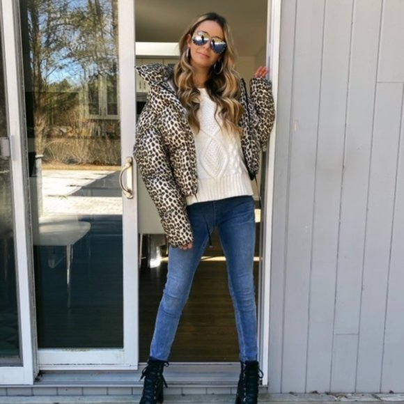 Apparis - Paula Leopard Puffer - Picture 2 of 7